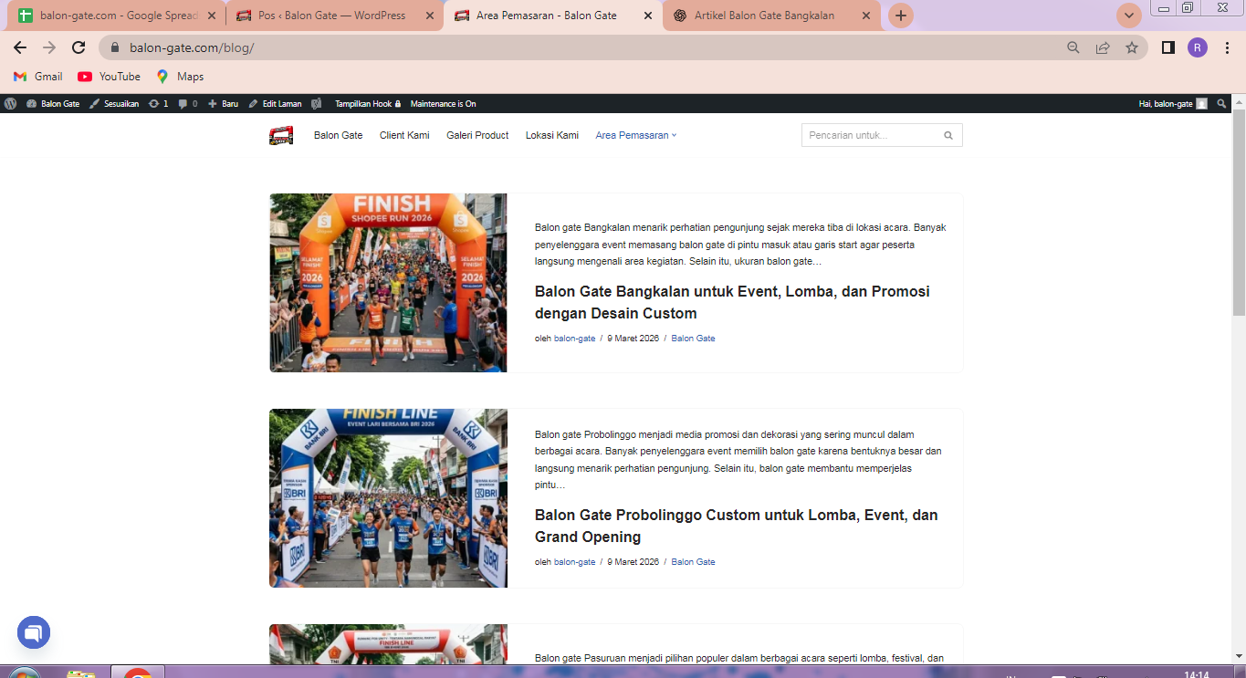 WordPress Posts Management